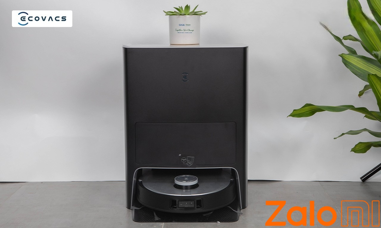 Robot hút bụi lau nhà tự động giặt giẻ Ecovacs Deebot X1 OMNI