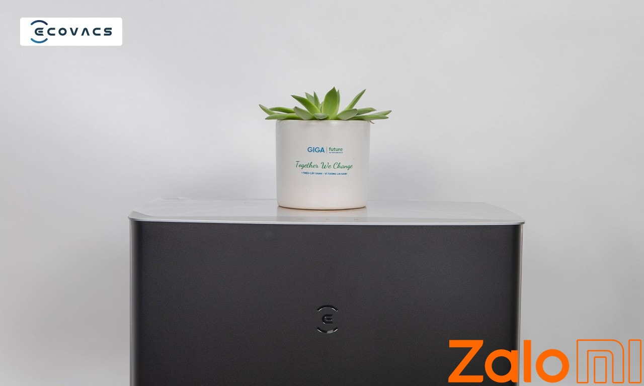 Robot hút bụi lau nhà tự động giặt giẻ Ecovacs Deebot X1 OMNI