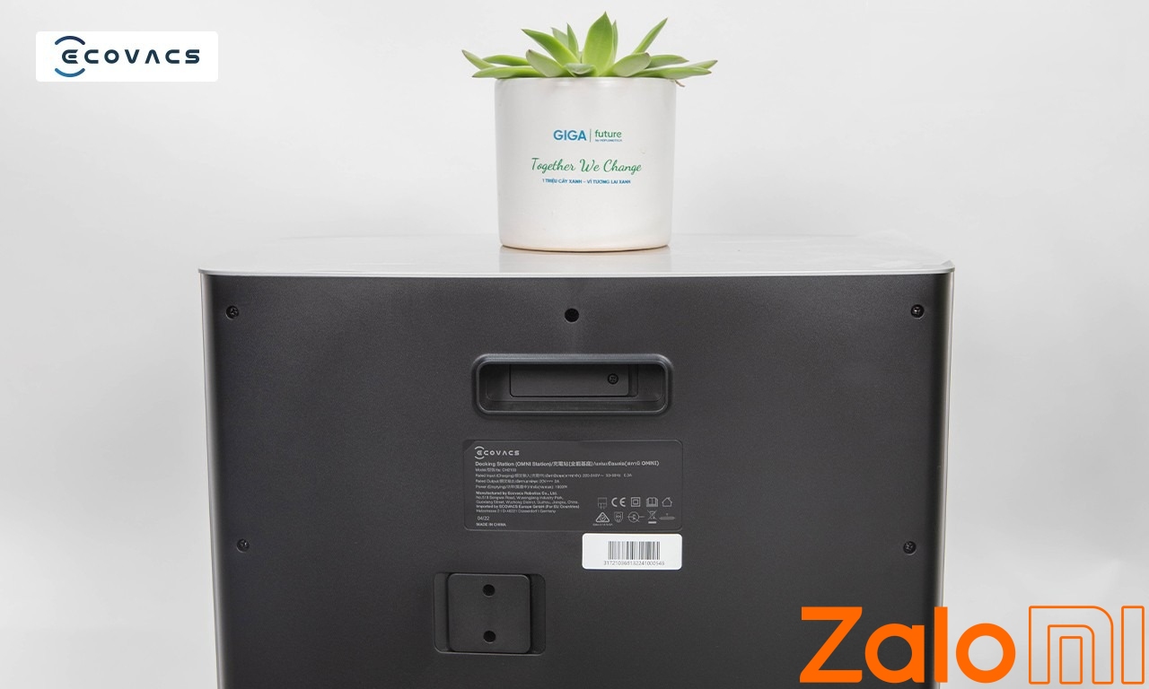 Robot hút bụi lau nhà tự động giặt giẻ Ecovacs Deebot X1 OMNI