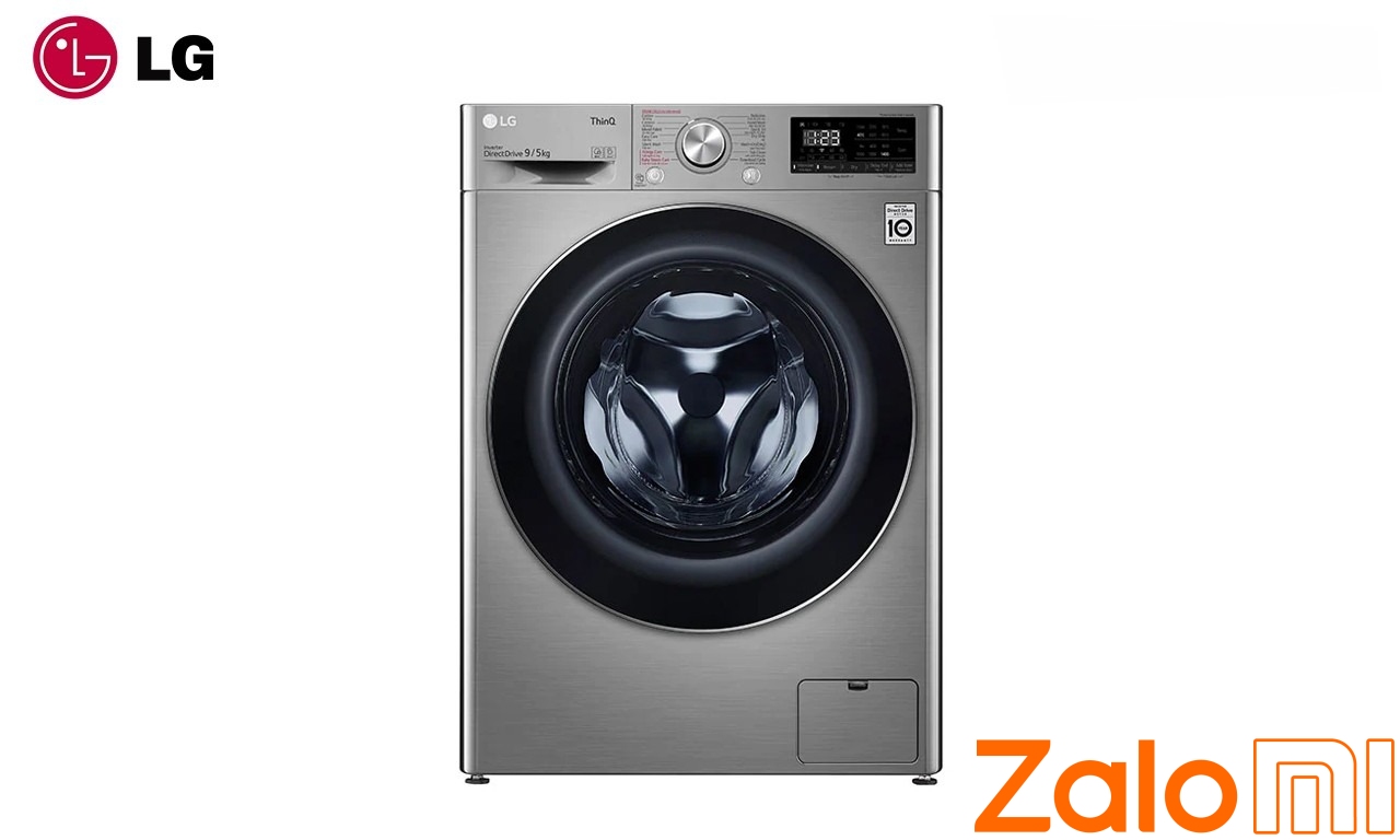 Máy giặt sấy LG Inverter 9kg FV1409G4V