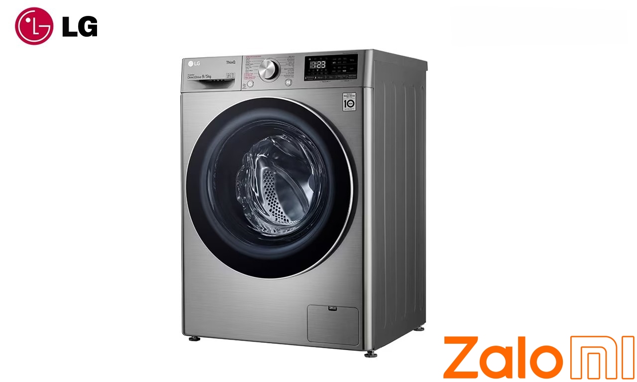 Máy giặt sấy LG Inverter 9kg FV1409G4V